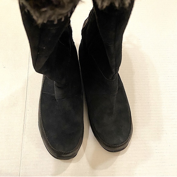 The North Face Women’s Janey Black Preowned Waterproof Winter Boots Size 7.5 - Picture 5 of 8